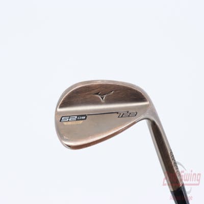 Mizuno T22 Denim Copper Wedge Gap GW 52° 9 Deg Bounce S Grind Dynamic Gold Tour Issue S400 Steel Stiff Right Handed 35.5in