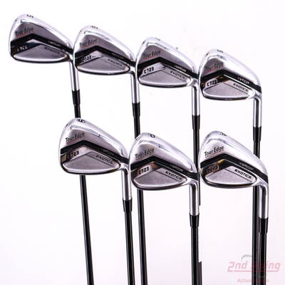 Tour Edge Exotics C723 Iron Set 5-PW AW Mitsubishi Tensei AV Blue 65 Graphite Stiff Right Handed 38.25in