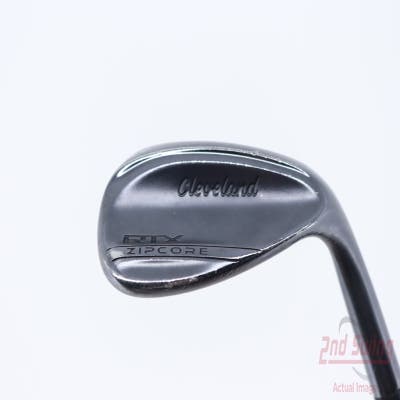 Cleveland RTX ZipCore Black Satin Wedge Sand SW 56° 10 Deg Bounce Dynamic Gold Spinner TI Steel Wedge Flex Right Handed 35.25in