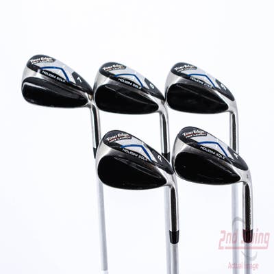 Tour Edge Hot Launch E522 Ironwood Iron Set 7-PW AW Mitsubishi Fubuki HL-50 Graphite Ladies Right Handed 36.5in