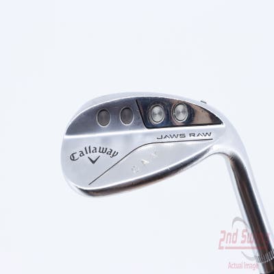 Callaway Jaws Full Toe Raw Face Chrome Wedge Lob LW 60° 8 Deg Bounce Z Grind True Temper Dynamic Gold 115 Steel Wedge Flex Right Handed 35.5in