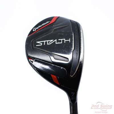 TaylorMade Stealth Fairway Wood 7 Wood 7W 21° Fujikura Ventus Red VC 6 Graphite Regular Right Handed 41.0in