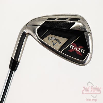 Callaway Razr X Single Iron Pitching Wedge PW Callaway Razr X Iron Steel Steel Uniflex Left Handed 35.5in