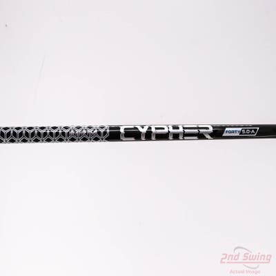 Used W/ Srixon RH Adapter Project X Cypher Black 40g Driver Shaft Senior 44.75in