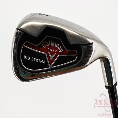 Callaway 2006 Big Bertha Single Iron 4 Iron Callaway Big Bertha Steel Graphite Regular Right Handed 38.75in