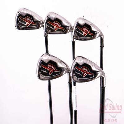 Callaway 2006 Big Bertha Iron Set 6-PW Stock Graphite Shaft Graphite Regular Right Handed 37.5in