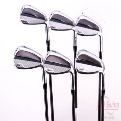 Ping i530 Iron Set 6-PW AW Fujikura AXIOM 105 Graphite X-Stiff Right Handed Green Dot 38.0in