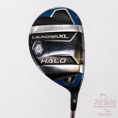 Cleveland Launcher XL Halo Fairway Wood 3 Wood 3W 15° Grafalloy ProLaunch Platinum Graphite Ladies Right Handed 42.5in