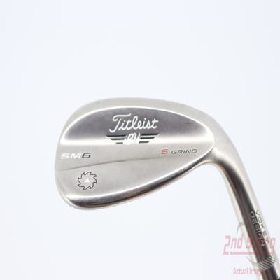 Titleist Vokey SM6 Steel Grey Wedge Lob LW 58° 10 Deg Bounce S Grind SM6 BV Steel Wedge Flex Right Handed 35.0in