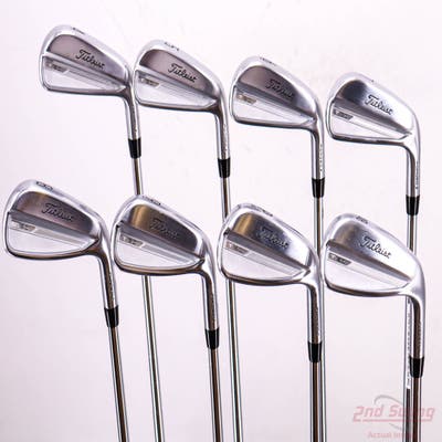 Titleist 2023 T150 Iron Set 4-PW AW FST KBS Tour Steel Stiff Right Handed 38.0in