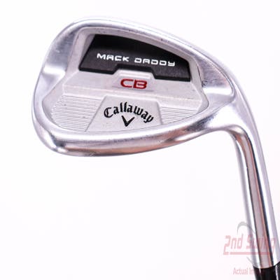 Callaway Mack Daddy CB Wedge Sand SW 56° 14 Deg Bounce FST KBS Hi-Rev 2.0 Steel Wedge Flex Right Handed 35.0in