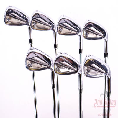 Mint Wilson Staff Dynapwr Forged Iron Set 5-PW GW FST KBS Tour Lite Steel Stiff Right Handed 38.0in