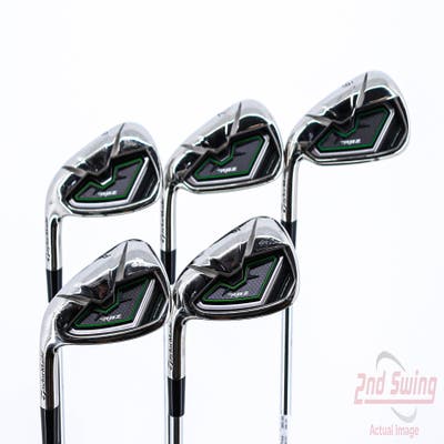 TaylorMade RocketBallz Iron Set 6-PW TM FST REAX 88 HL Steel Regular Left Handed 37.75in