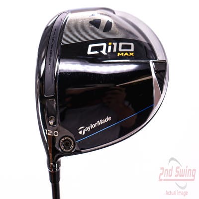 TaylorMade Qi10 MAX Driver 12° Mitsubishi Kai'li Red 60 Graphite Stiff Left Handed 44.0in