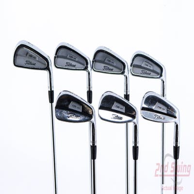 Titleist 735.CM Stainless Iron Set 4-PW Rifle Flighted 6.5 Steel X-Stiff Right Handed 40.0in