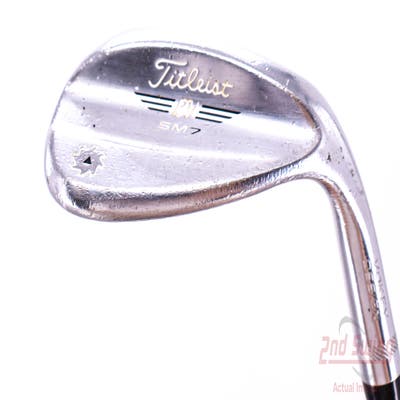 Titleist Vokey SM7 Tour Chrome Wedge Lob LW 58° 12 Deg Bounce D Grind SM7 BV Steel Wedge Flex Right Handed 35.0in