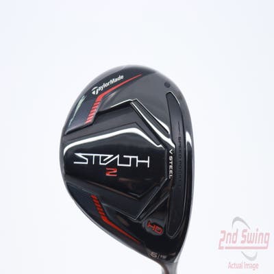 TaylorMade Stealth 2 HD Fairway Wood 5 Wood 5W 19° Fujikura Ventus Red TR 5 Graphite Senior Right Handed 41.75in