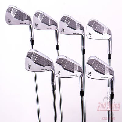 Sub 70 659 MB Forged Satin Iron Set 4-PW True Temper Dynamic Gold X100 Steel X-Stiff Right Handed 38.0in