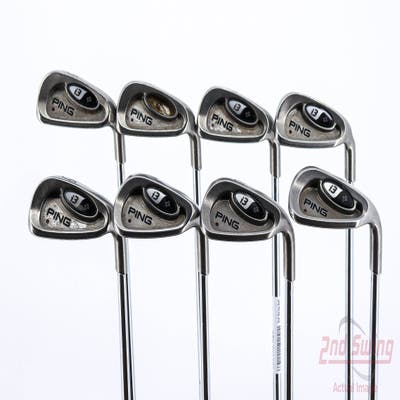 Ping i3 + Iron Set 5-PW GW SW Ping DGS Steel Stiff Right Handed Red dot 39.25in