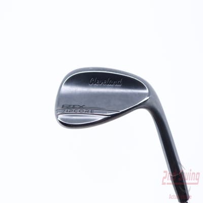 Cleveland RTX ZipCore Black Satin Wedge Sand SW 56° 12 Deg Bounce Dynamic Gold Spinner TI Steel Wedge Flex Right Handed 35.5in