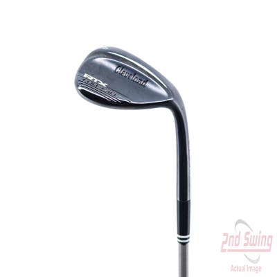 Cleveland RTX Full Face Black Satin Wedge Lob LW 64° 9 Deg Bounce Aerotech SteelFiber i80cw Graphite Stiff Right Handed 35.0in