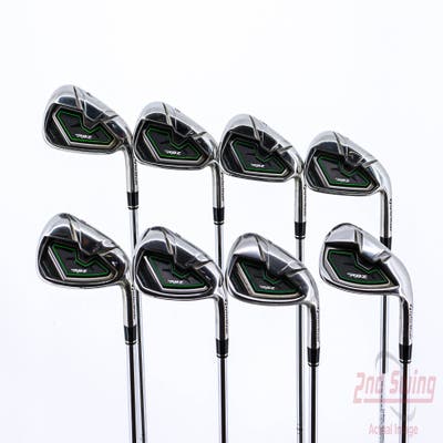 TaylorMade RocketBallz Iron Set 4-PW AW TM RBZ Steel Steel Stiff Right Handed 38.5in