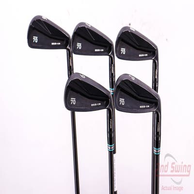 Sub 70 659 CB Forged Black Iron Set 6-PW FST KBS Tour C-Taper Limited Steel X-Stiff Right Handed 37.0in