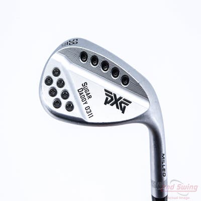 PXG 0311 Sugar Daddy Milled Chrome Wedge Lob LW 58° 7 Deg Bounce Mitsubishi MMT 70 Graphite Regular Right Handed 35.0in