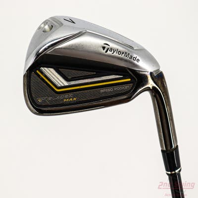 TaylorMade Rocketbladez Max Single Iron 7 Iron Stock Graphite Shaft Graphite Regular Right Handed 37.25in