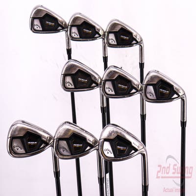 Callaway Rogue ST Max OS Iron Set 4-PW AW GW Project X Cypher 50 Graphite Senior Right Handed 38.0in