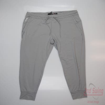 New Womens Ralph Lauren RLX Pants 12 x Gray MSRP $