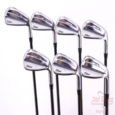 Titleist 2021 T100 Iron Set 4-PW True Temper AMT Tour White Steel X-Stiff Right Handed 38.5in