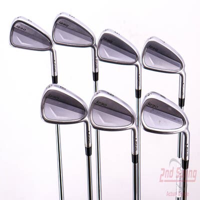 Ping i230 Iron Set 4-PW Project X 5.5 Steel Regular Right Handed Black Dot 38.25in