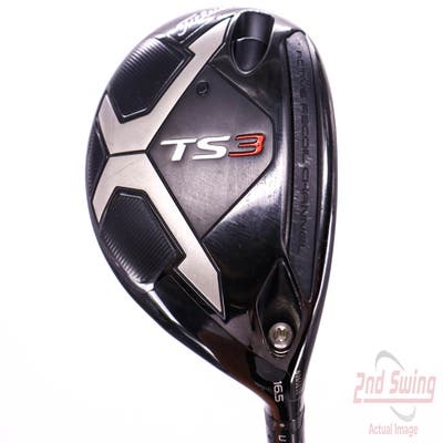 Titleist TS3 Fairway Wood 4 Wood 4W 16.5° PX HZRDUS Smoke Black 70 Graphite Stiff Right Handed 43.0in