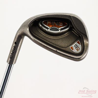 Ping G10 Single Iron Pitching Wedge PW Ping AWT Steel Stiff Left Handed Black Dot 36.25in