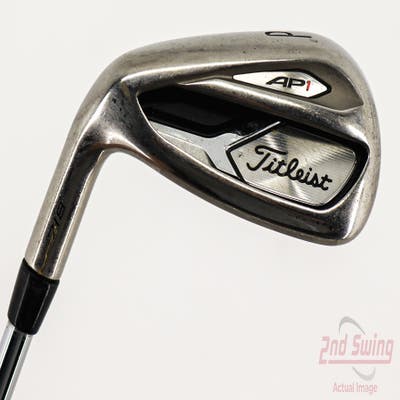 Titleist 718 AP1 Single Iron Pitching Wedge PW True Temper AMT Black S300 Steel Stiff Left Handed 36.5in