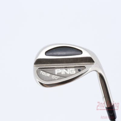 Ping Tour Black Nickel Wedge Lob LW 60° True Temper Steel Stiff Right Handed Black Dot 35.5in