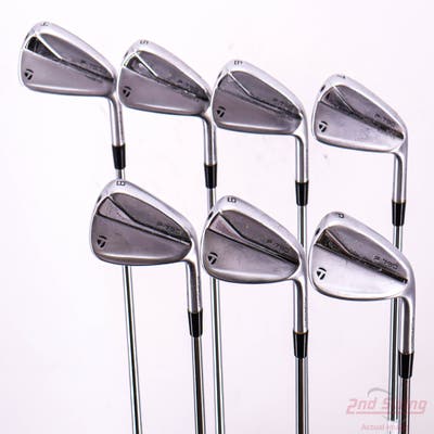 TaylorMade 2021 P790 Iron Set 4-PW FST KBS Tour 120 Steel Stiff Right Handed 39.25in