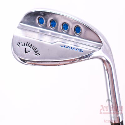 Callaway Jaws MD5 Platinum Chrome Wedge Lob LW 60° 12 Deg Bounce W Grind FST KBS Tour 120 Steel Stiff Right Handed 35.75in