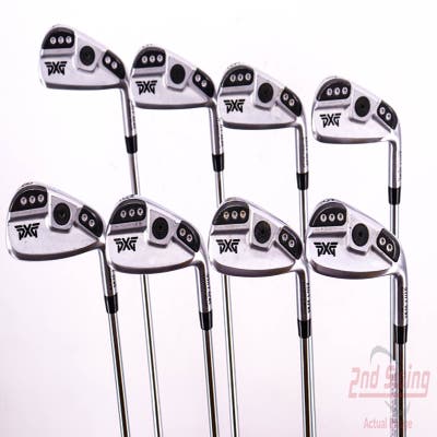 PXG 0311 T GEN5 Chrome Iron Set 4-PW GW True Temper Elevate Tour Steel Stiff Right Handed 38.5in