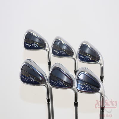 Mint Callaway Paradym X Iron Set 6-PW GW PX HZRDUS Silver Gen4 65 Graphite Regular Right Handed 38.0in