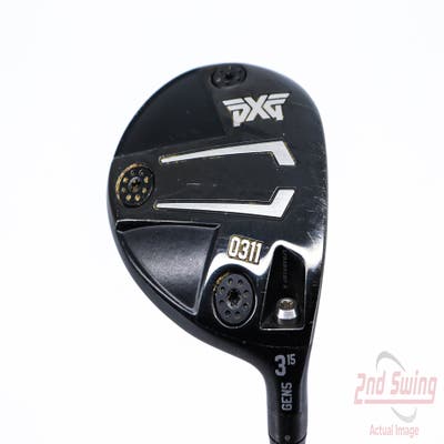 PXG 0311 GEN5 Fairway Wood 3 Wood 3W 15° PX HZRDUS Smoke Black RDX 70 Graphite Stiff Right Handed 43.0in