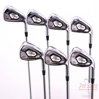 Titleist 718 AP3 Iron Set 4-PW True Temper AMT Black S300 Steel Stiff Right Handed 38.25in