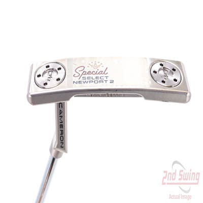 Mint Titleist Scotty Cameron Special Select Newport 2 Putter Steel Left Handed 34.5in