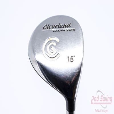 Cleveland Launcher Fairway Wood 3 Wood 3W 15° Fujikura Launcher Gold Graphite Regular Right Handed 43.5in