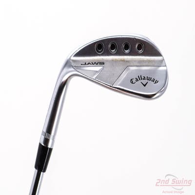 Callaway Jaws Full Toe Raw Face Chrome Wedge Sand SW 56° 12 Deg Bounce Dynamic Gold Spinner TI Steel Wedge Flex Left Handed 35.0in