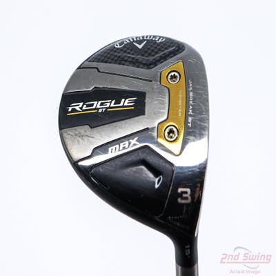 Callaway Rogue ST Max Fairway Wood 3 Wood 3W 15° MCA Tensei AV-XLINK Blue 65 Graphite Regular Right Handed 43.25in