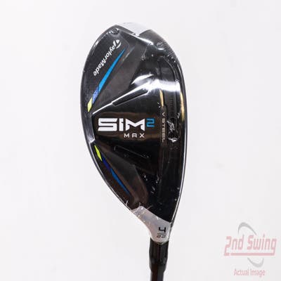 Mint TaylorMade SIM2 MAX Rescue Hybrid 4 Hybrid 22° Fujikura Ventus Blue 5 Graphite Senior Right Handed 39.75in