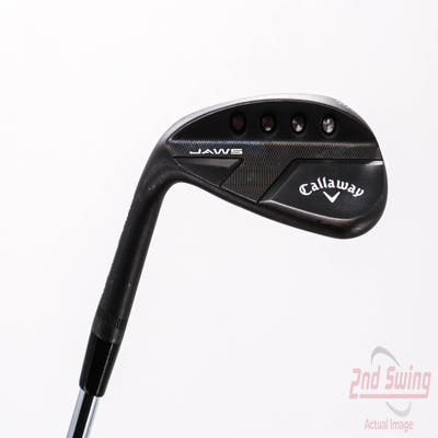 Callaway Jaws Full Toe Raw Black Wedge Lob LW 60° 10 Deg Bounce Dynamic Gold Spinner TI Steel Wedge Flex Left Handed 34.75in