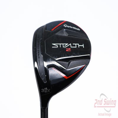 TaylorMade Stealth 2 Fairway Wood 3 Wood HL 16.5° Fujikura Ventus Red TR 5 Graphite Regular Left Handed 43.25in